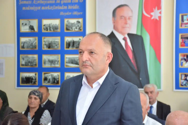 Rayon İcra Hakimiyyəti başçısının növbəti səyyar qəbulu rayonun Əngəxaran kənd sakinləri ilə keçirilib