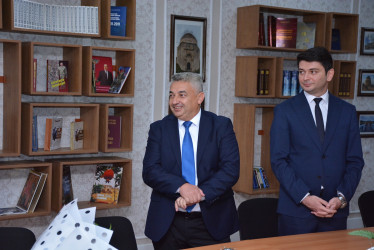Şamaxı Rayon İcra Hakimiyyəti başçısı aparatının şöbə müdiri Dürdanə Mirzəyevanın təqaüdə göndərilməsi ilə bağlı tədbir keçirilib