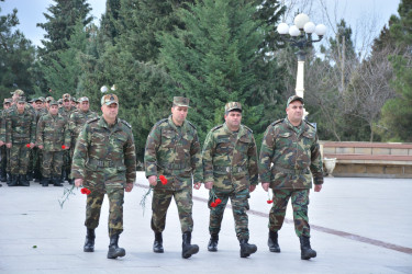 Şamaxıda Fövqəladə Hallar Nazirliyi işçilərinin peşə bayramı günü qeyd olunub
