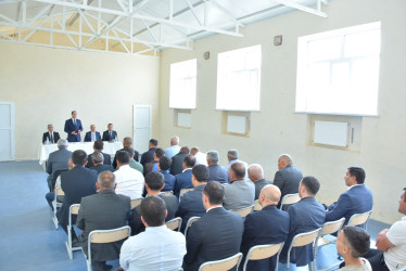 Rayonun Hacılı kənd sakinləri ilə növbəti səyyar qəbul keçirilib