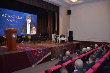 Şamaxıda şair, xanəndə, bəstəkar Ağakərim Nafizin yaradıcılıq gecəsi keçirilib