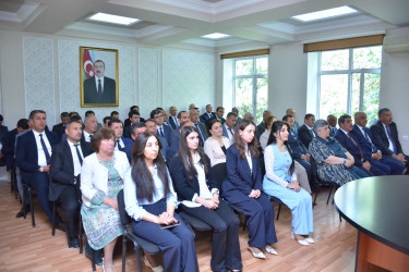 23 İyun 2026-cı il tarixində Şamaxı rayonunda Dövlət Qulluqçularının Peşə Bayramı Günü qeyd olunub
