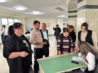 Şamaxı Rayon Mərkəzi Xəstəxanasında qanvermə aksiyası keçirilib