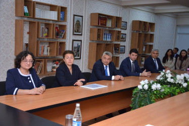 Şamaxı Rayon İcra Hakimiyyəti başçısı aparatının şöbə müdiri Dürdanə Mirzəyevanın təqaüdə göndərilməsi ilə bağlı tədbir keçirilib