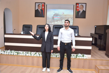 "Anım Günü- Milli Qürur Günümüzdür!" mövzusunda tədbir keçirilib