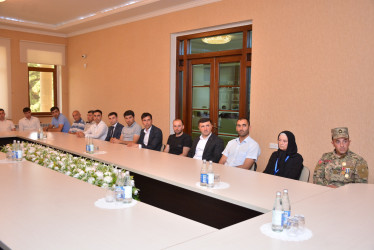 “Konstitusiya və Suverenlik İli” çərçivəsində 26 İyun – Silahlı Qüvvələr Günü münasibətilə Şamaxı rayonunda tədbir keçirilib