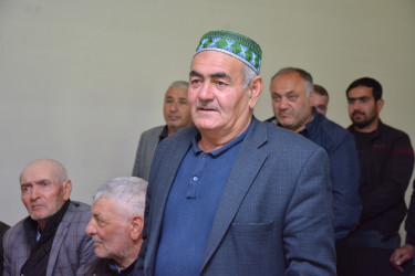Şamaxı Rayon İcra Hakimiyyəti başçısının növbəti səyyar qəbulu rayonun Həmyəli kənd sakinləri ilə keçirilib