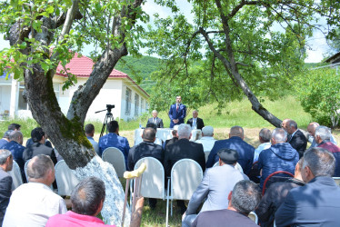 Şamaxı Rayon İcra Hakimiyyəti başçısının növbəti səyyar qəbulu rayonun Qaleybuğurd kənd sakinləri ilə keçirilib