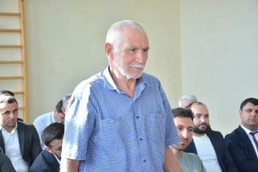 Rayon İcra Hakimiyyəti başçısının növbəti səyyar qəbulu rayonun Hacılı kənd sakinləri ilə keçirilib