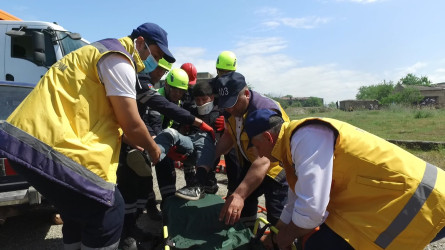 Şamaxıda kompleks mülki müdafiə təlimi keçirilib