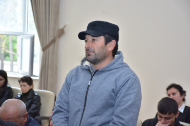 Şamaxı RİH başçısının növbəti səyyar qəbulu rayonun Göylər və Yenikənd kəndlərinin sakinləri ilə keçirilib