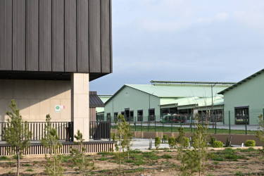 İlham Əliyev Şamaxıda "Şirvan Aqro" heyvandarlıq kompleksinin açılışında iştirak edib