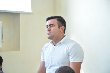 Rayonun Hacılı kənd sakinləri ilə növbəti səyyar qəbul keçirilib