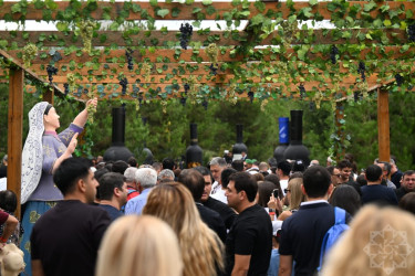 Şamaxıda Beşinci Üzüm və Şərab Festivalı keçirilib